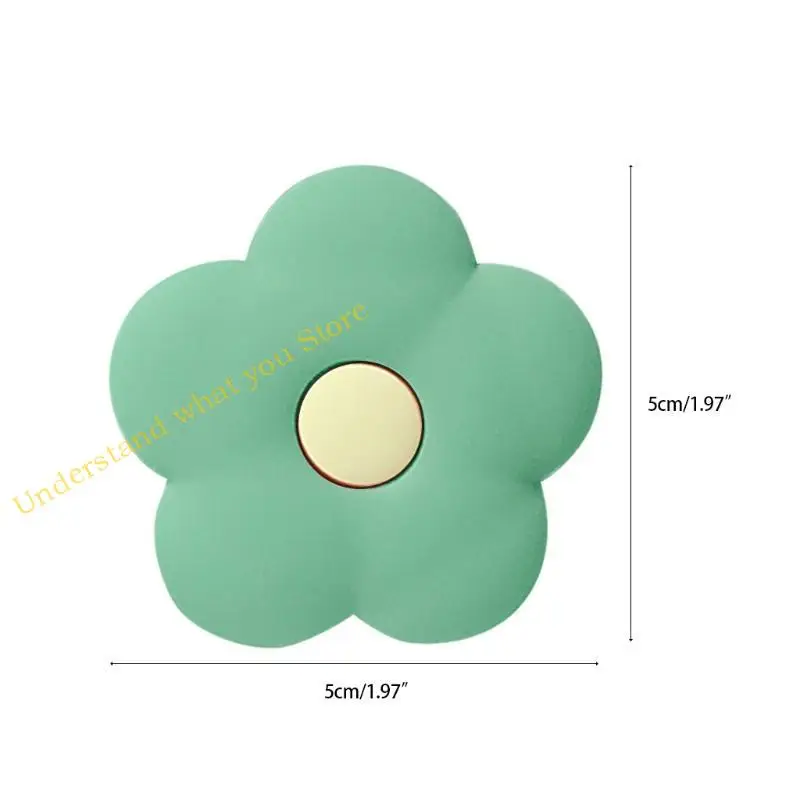 J60A Mini Simple Silicone Small Flower Pleging Phowing Teling Ring Stand Mobile Stand