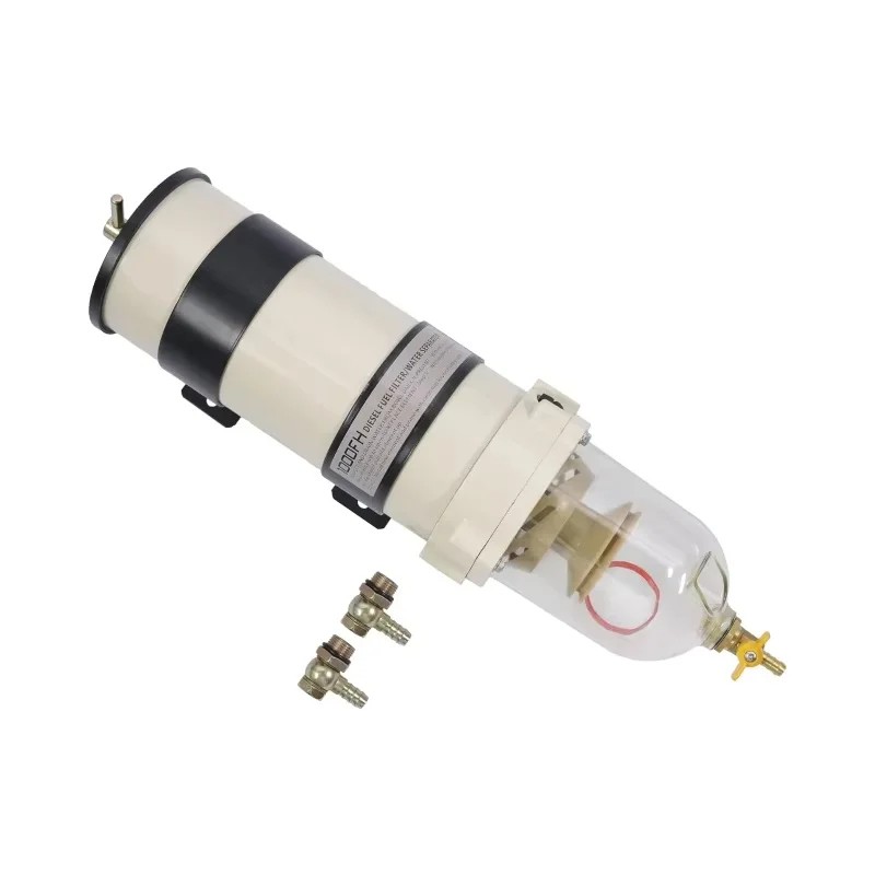 

ISURE MARINE Diesel Fuel Filter Water Separator Equivalent 1000FH ｜With Hand Twist Vavle｜Replacement