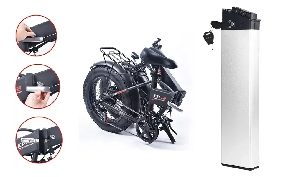 E-Bike Akku 48V 10,4Ah 12,8Ah 14Ah Faltbarer Eingebauter Elektrofahrrad-Akku für Lafly X3 X5 Samebike LO26 20LVXD JINGHMA R7 R5 DCH 006 – Detail 10