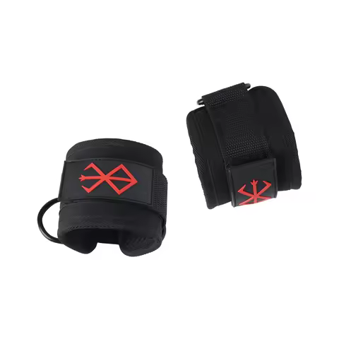 Anime Berserk Ankle Strap for Cable Machine Professional Kickback Ankle Strap for Glute Workouts, Leg Extensions