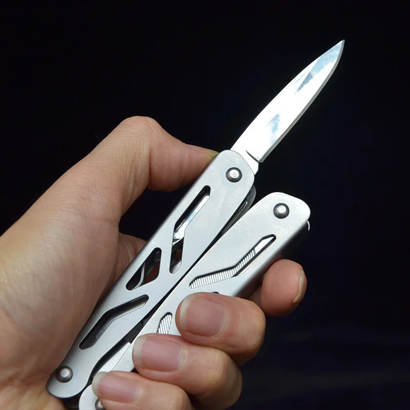 Outdoor Camping Hiking Combination Tool Household Multitools Stainless Steel Multifunctional Plier Multi Tool For Survival