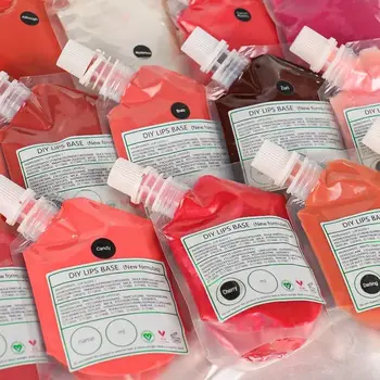 50ml 100ml 200ml 300ml 420ml Báze pod lesk na rty v sáčku Veganský matný lesk DIY Báze pod lesk na rty Make-up na míru 10 nejlepší prodej báze lesku na rty - №6