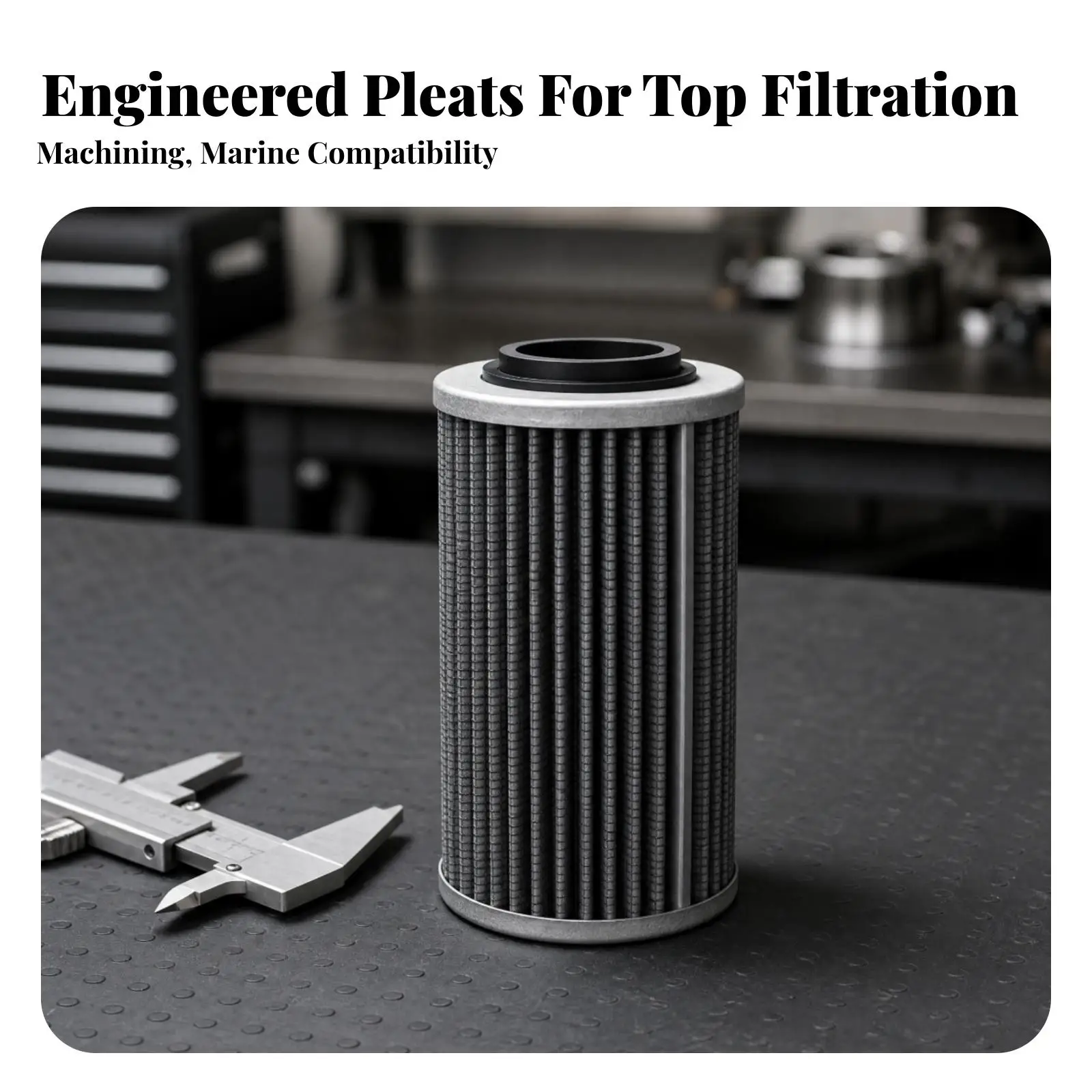 Oil Filter Long-Lasting Cylindrical Marine Oil Filter Hassle-without Charge