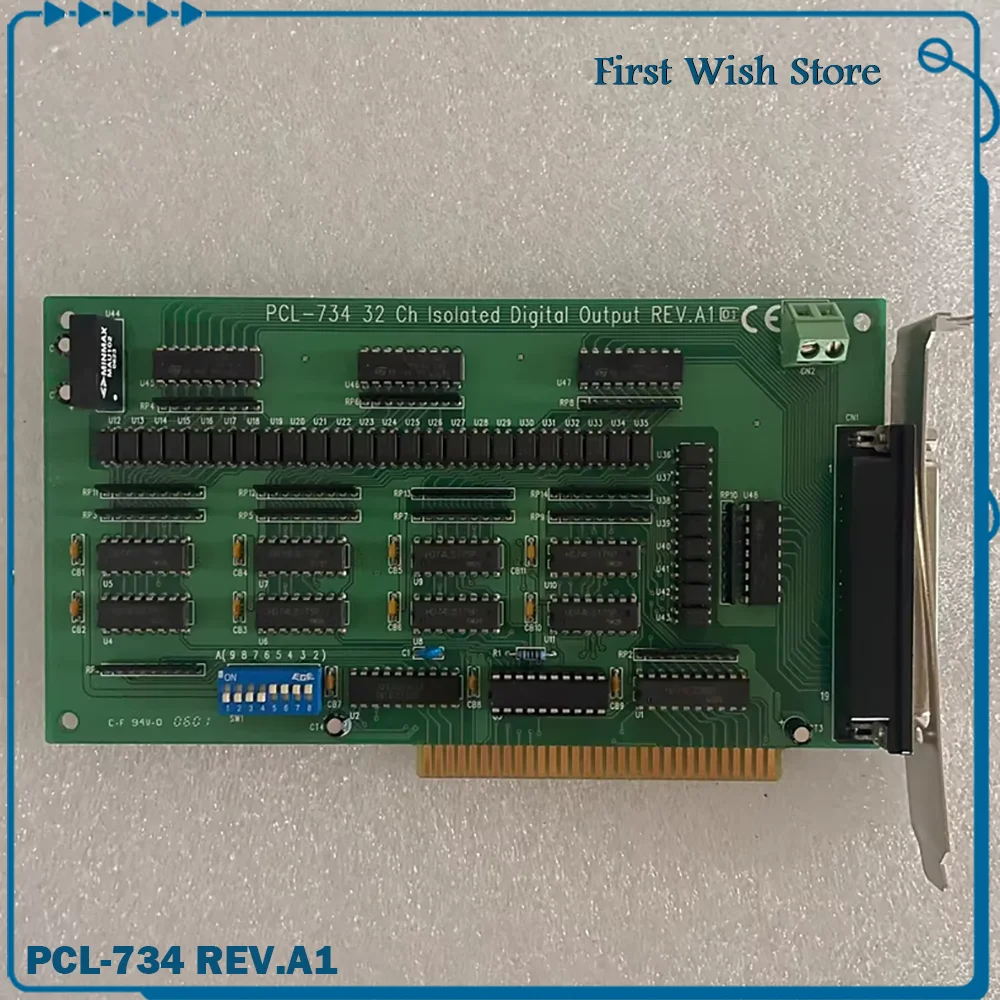 

32-channel isolated digital I/O card data acquisition card PCL-734 REV.A1