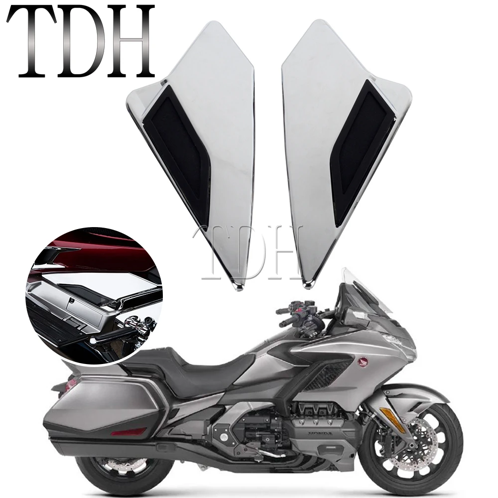 Side Fairing Covers Decorative Trims For Honda Gold Wing GL 1800 Goldwing GL1800 Tour DCT 2018-21 Chrome Motorcycle Accessories