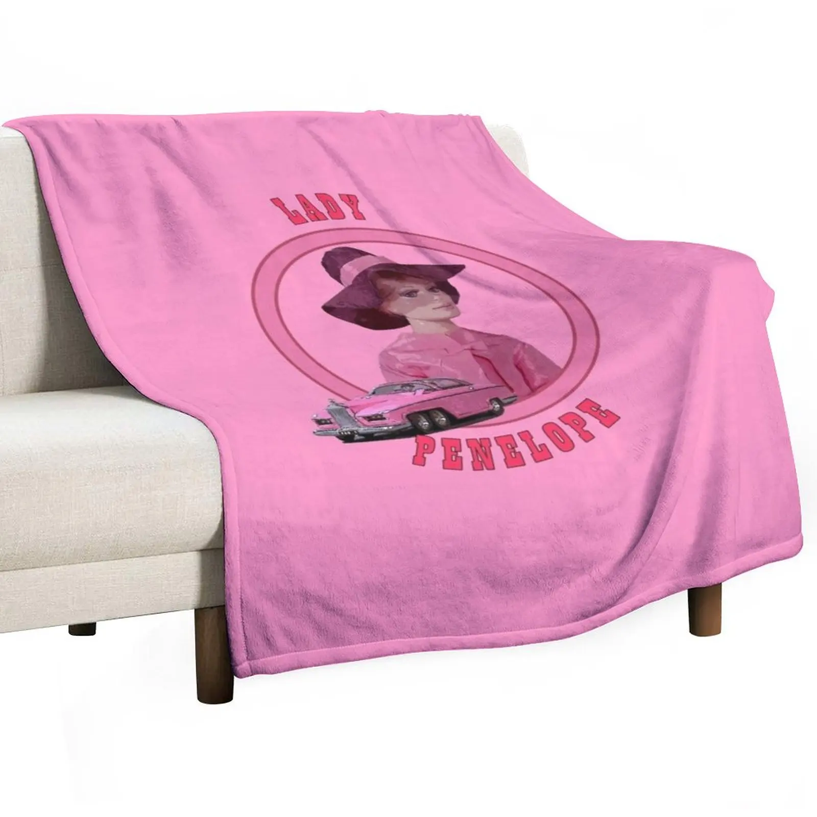 THUNDERBIRDS LADY PENELOPE Throw Blanket Single Decorative Throw Camping Flannel Fabric Blankets