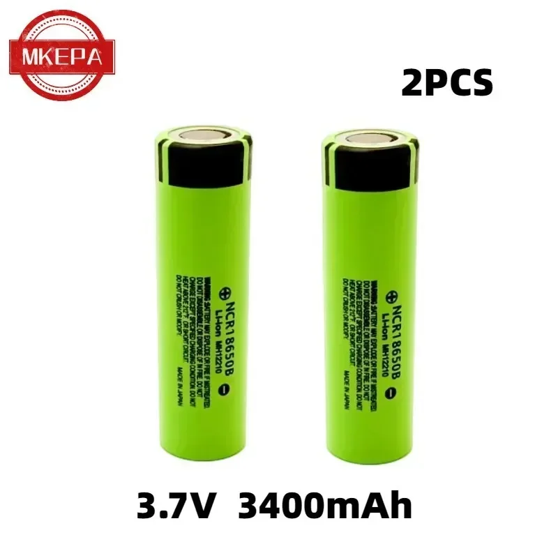 3.7V 18650 3400mAh 18650 lithium-ion NCR18650B rechargeable battery, Ncr18650b Ncr18650b Panasonic 3400mah