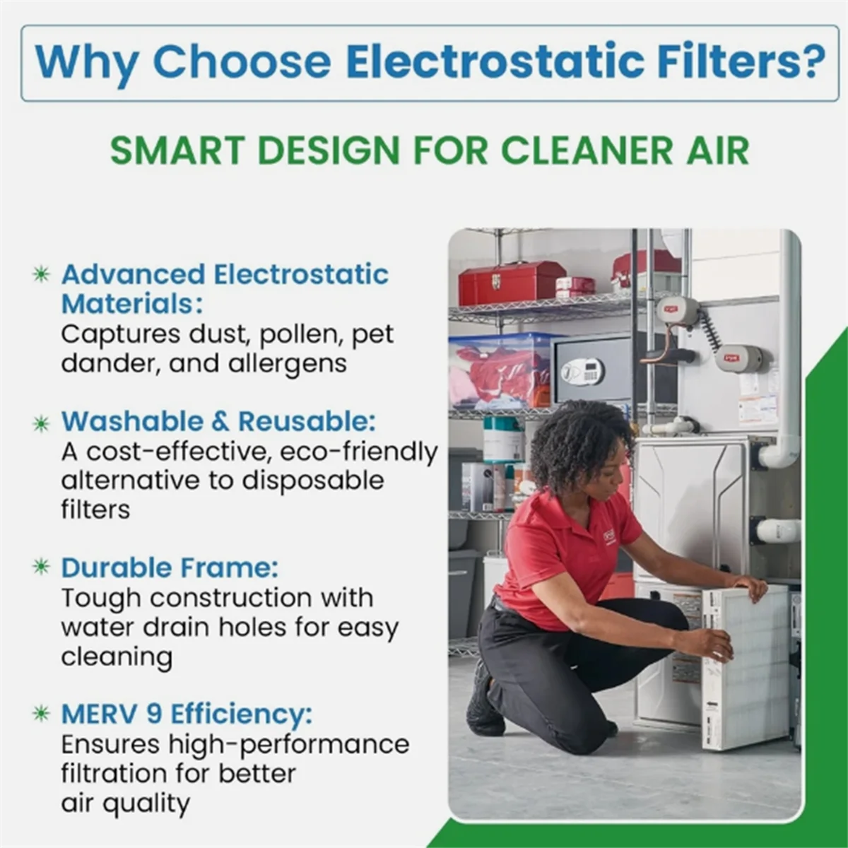 BAAQ 2er-Pack Luftfilter für Eisbereiter, 917763 Metallgeflechtfilter, passend für 917763 A-Spulen