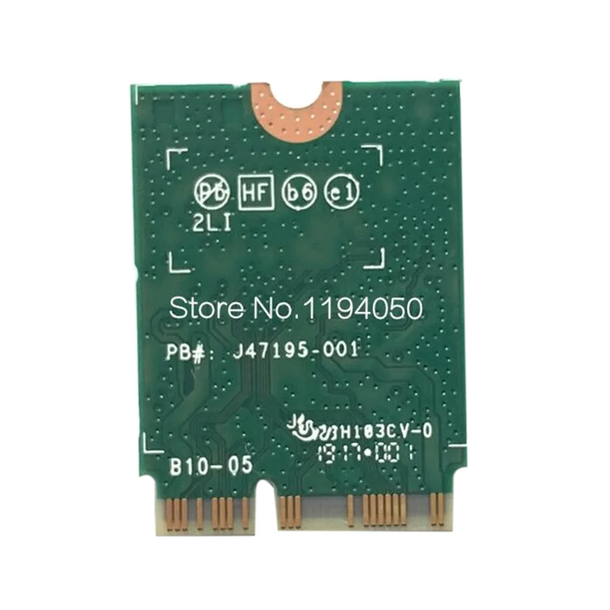 Tarjeta WiFi para Intel 9461NGW, adaptador inalámbrico de doble banda, CA 9461, 2,4G/5G, 802.11AC, M2 Key E, CNVI, Bluetooth 5,0