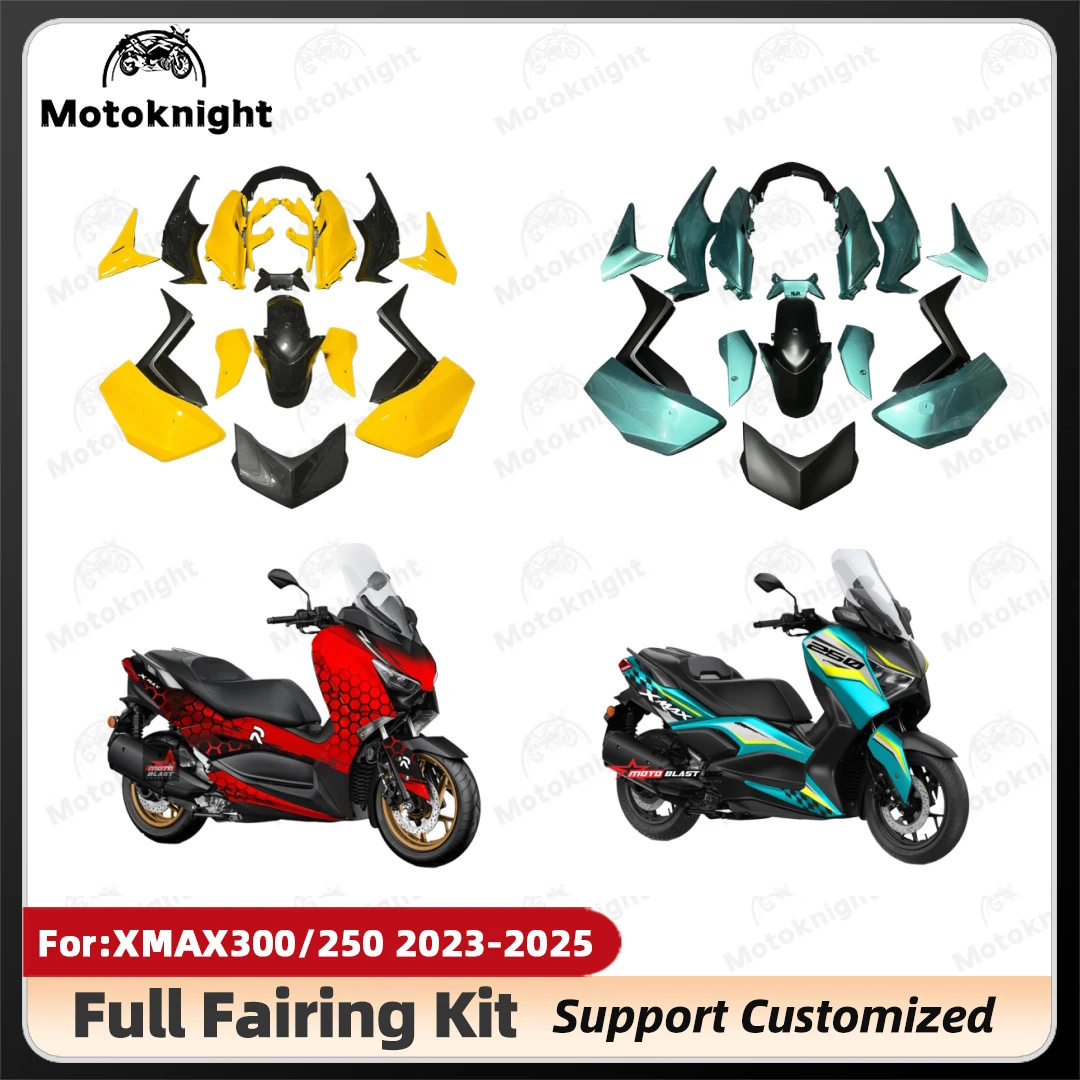 

NEW Motorcycle full Fairing kit Fit For Yamaha XMAX125 XMAX250 XMAX300 XMAX400 XMAX 2023 2024 2025 Bodywork fairings Kits