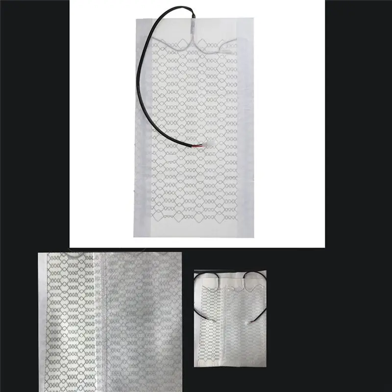 A82U-Universal Car Seat Heater Kit 12V Carbon Fiber Heating Pads 2 Level Dual Control Switch System Buttons