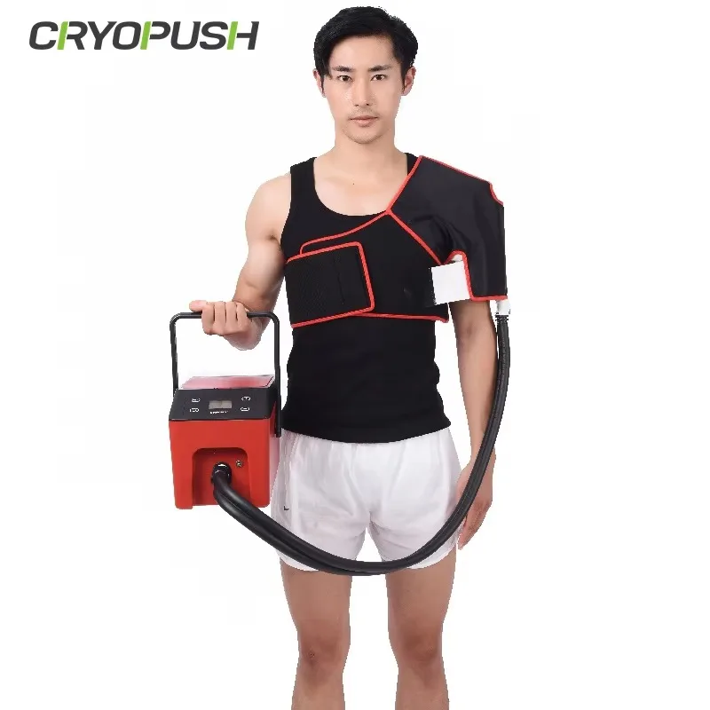 Cold Compression Pressure Therapy System Physical Recovery Machine for Knee Ankle Elbow Shoulder Joint Care