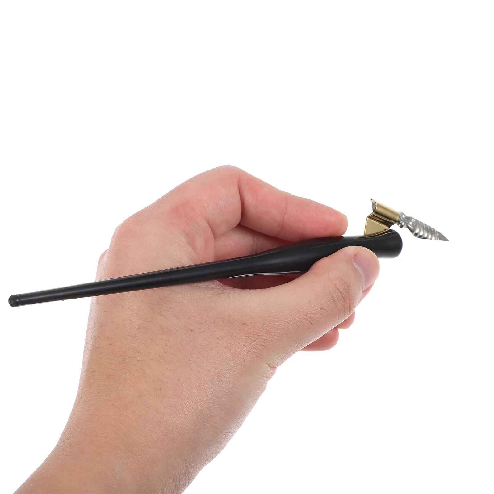 

Retro Wood 076-130 Crystal Resin Nibs Calligraphy Pen Portable Painting Signature Set Art Calligraphy Pen Supplies