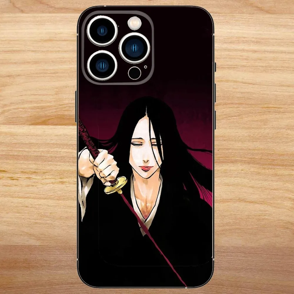 Bleach Unohana Retsu Phone Case For iPhone15,14,13,12,11,Pro,Max,Plus,Mini,X,XS,XR,8,7,6,S,Plus,SE Soft Black Case