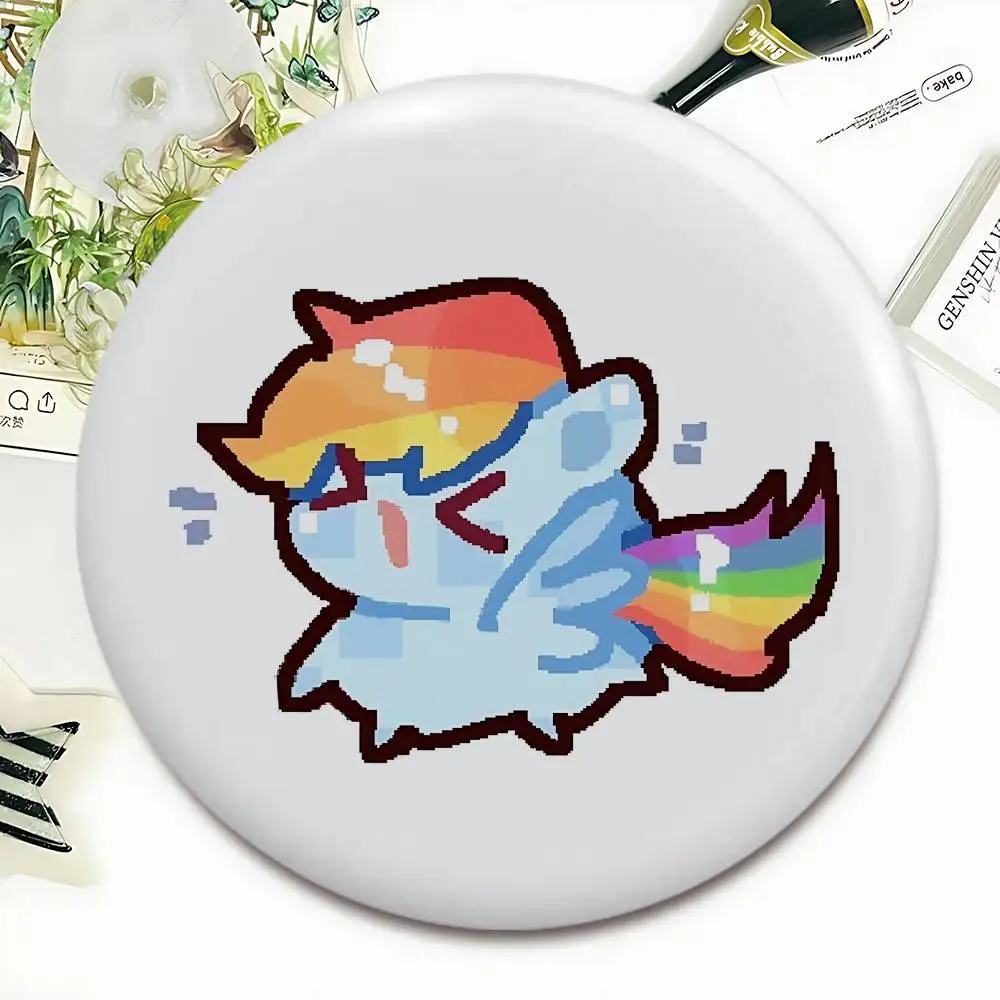 Anime M-My Little P-Pony Kawaii Anstecknadeln für Freunde, Rucksäcke, Kleidung, Sammleraccessoires, Schmuckgeschenk – Detail 23
