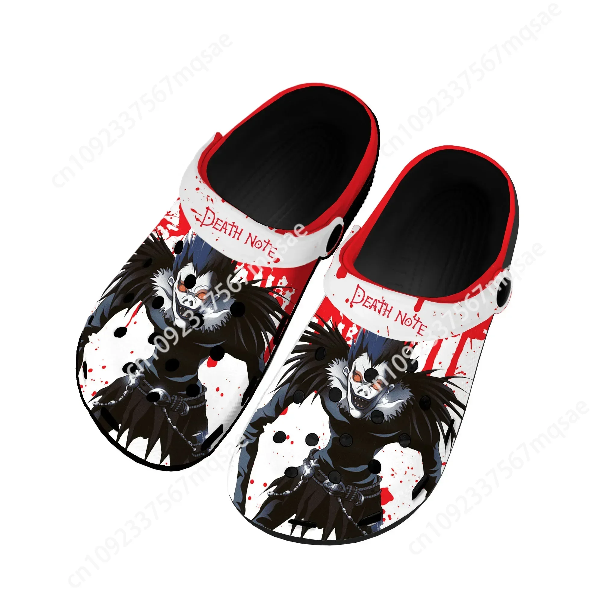 

Demon Ryuk Horror Halloween Death Note Home Clogs Custom Water Shoes Mens Womens Teenager Shoe Garden Clog Beach Hole Slippers