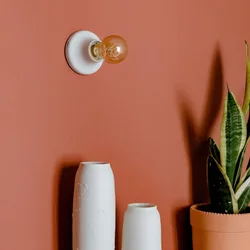 Vintage European Style Decorate Poecelian Wall Ceiling Light for E27 LED Bulb Ceramic Lamp Socket Base Holder LED Light Base