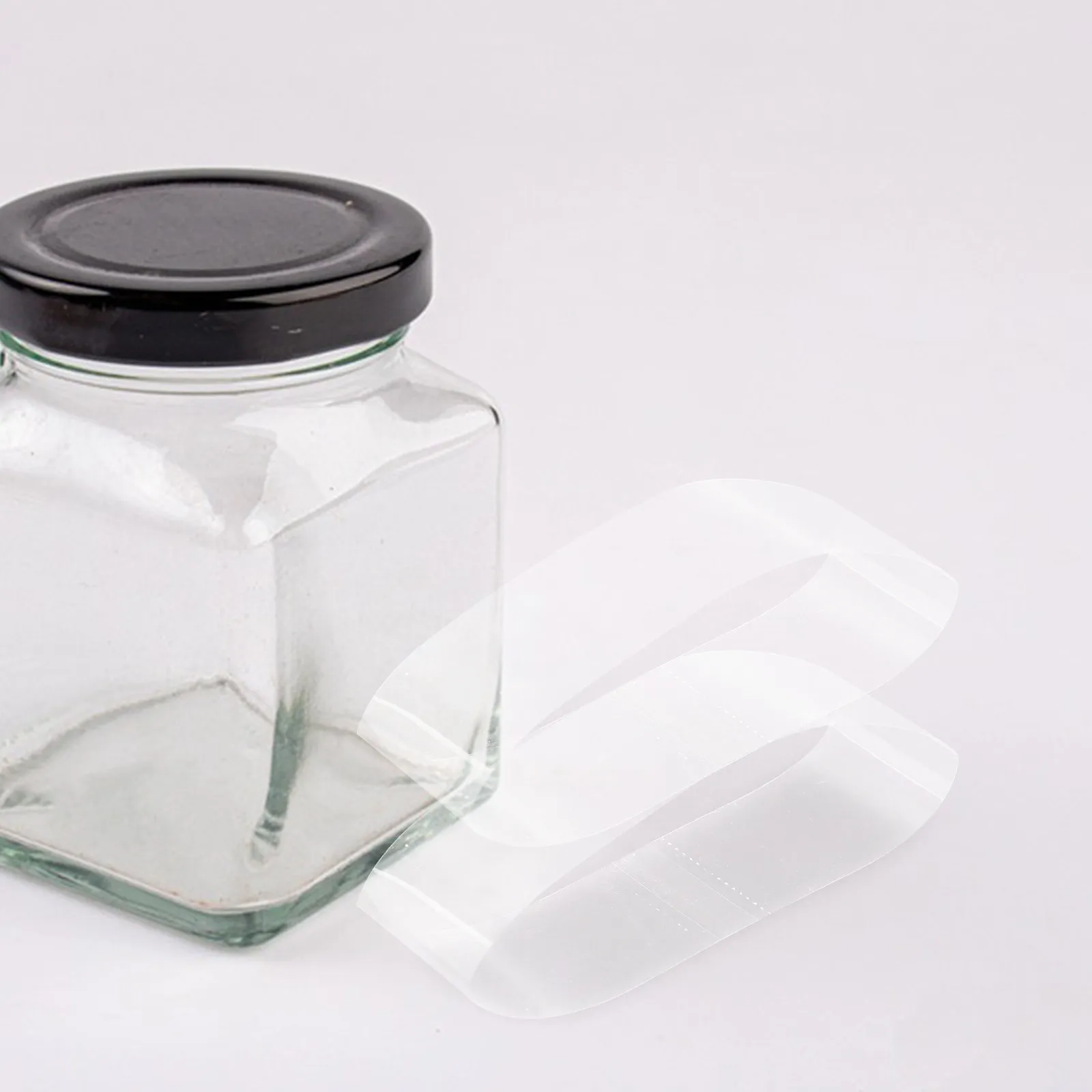 1000Pcs Plastic Heat Shrink Plastic Wrap For Bottle Packaging Bubble Tea Shop Shrinkable Film Use Sealing