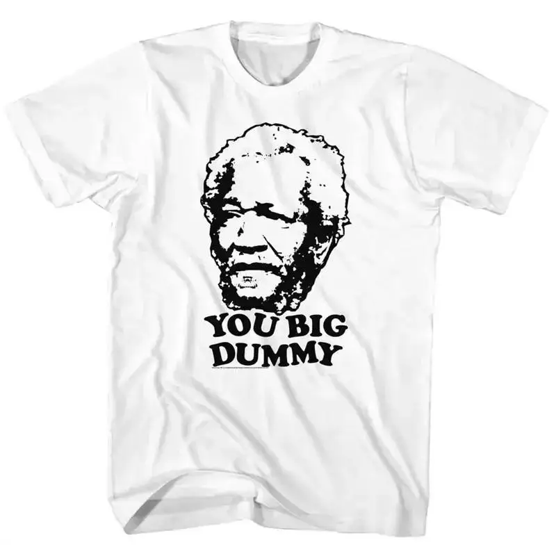 Sanford Son Funny 70's TV Show You Big Dummy Men's T Shirt REDD FOXX