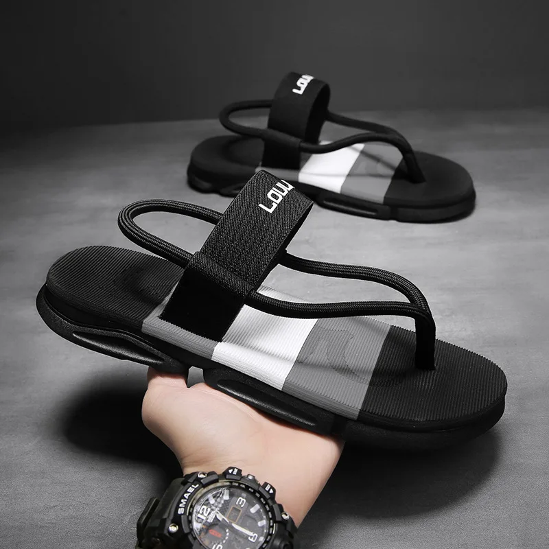 Men\'s Fashionable Summer Casual Beach Sandals for Men High Quality Comfortable Slippers Beach Water Shoes