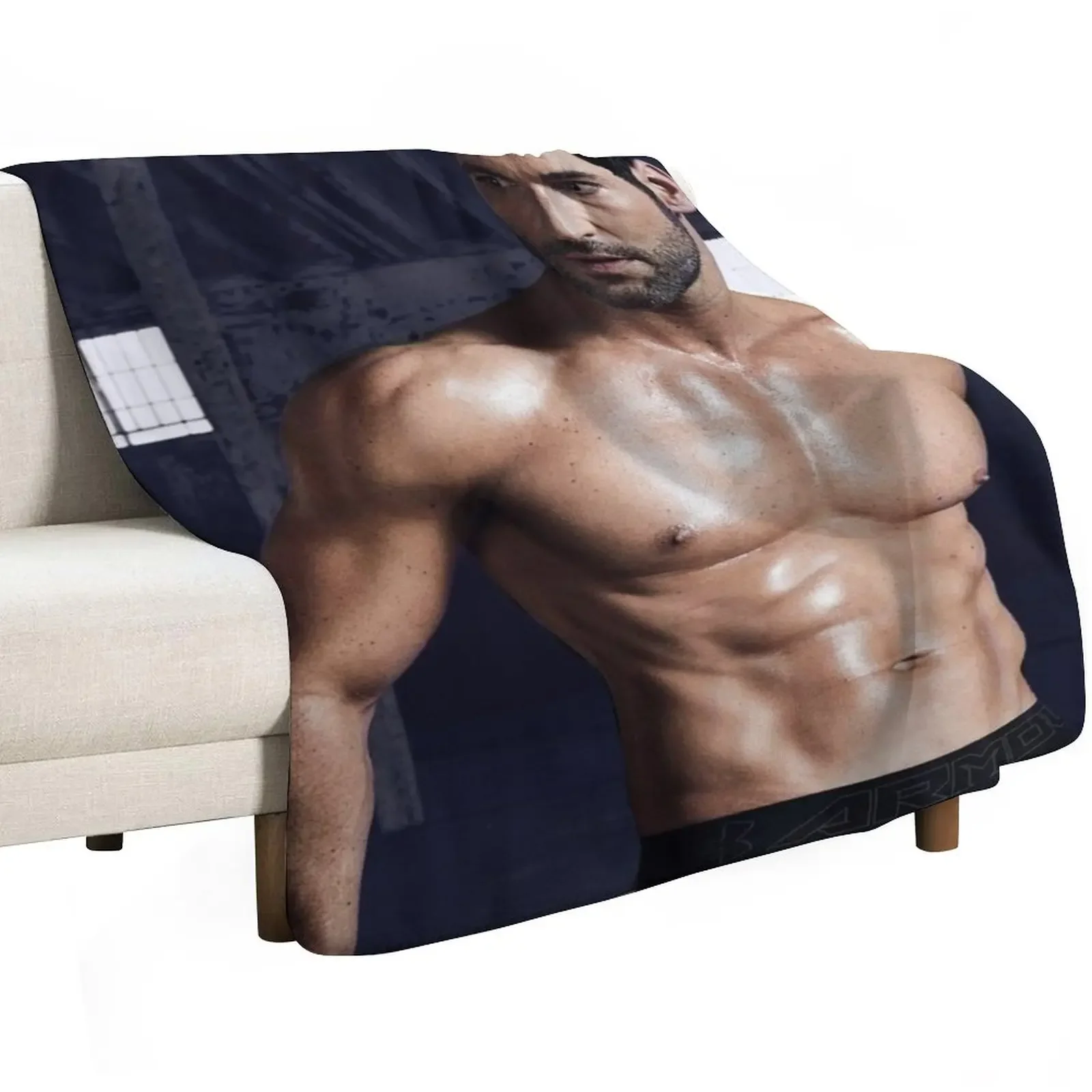 Tom Ellis Throw Blanket cosplay anime Decorative Sofa bed plaid Bed Fashionable Blanket