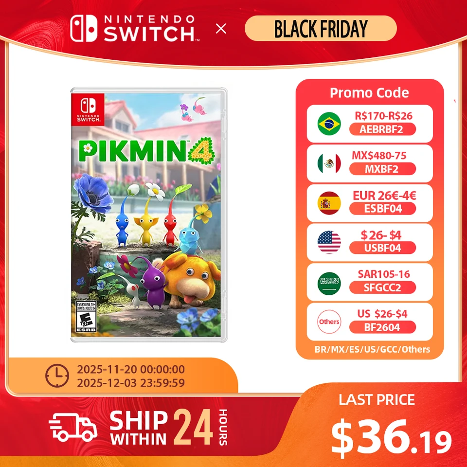 Nintendo Switchゲームのセール-pikmin™4ゲーム用物理カートリッジ