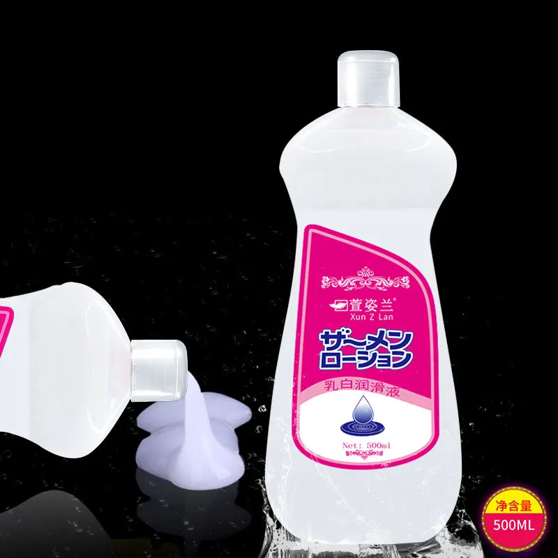 

500ml Simulated Semen Lubricating Oil for Adult Sexual Products Specially Designed for Couples Moisturizing Milk for Body