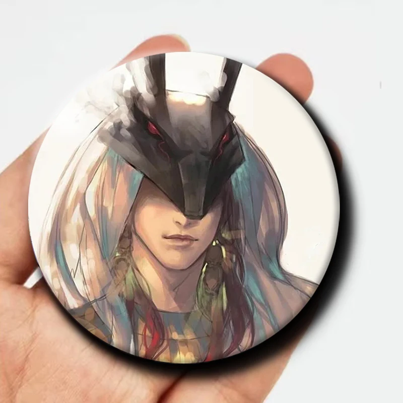 Korean Anime Manhwa Nine Pillars ENNEAD Mojito Cosplay Badge Anime Brooch Pin Accessories For Clothes