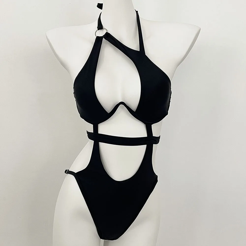 

Новый женский летний пляжный купальник-бикини: прозрачный, сексуальный, повседневный, микро-бикини, кружевной купальный костюм