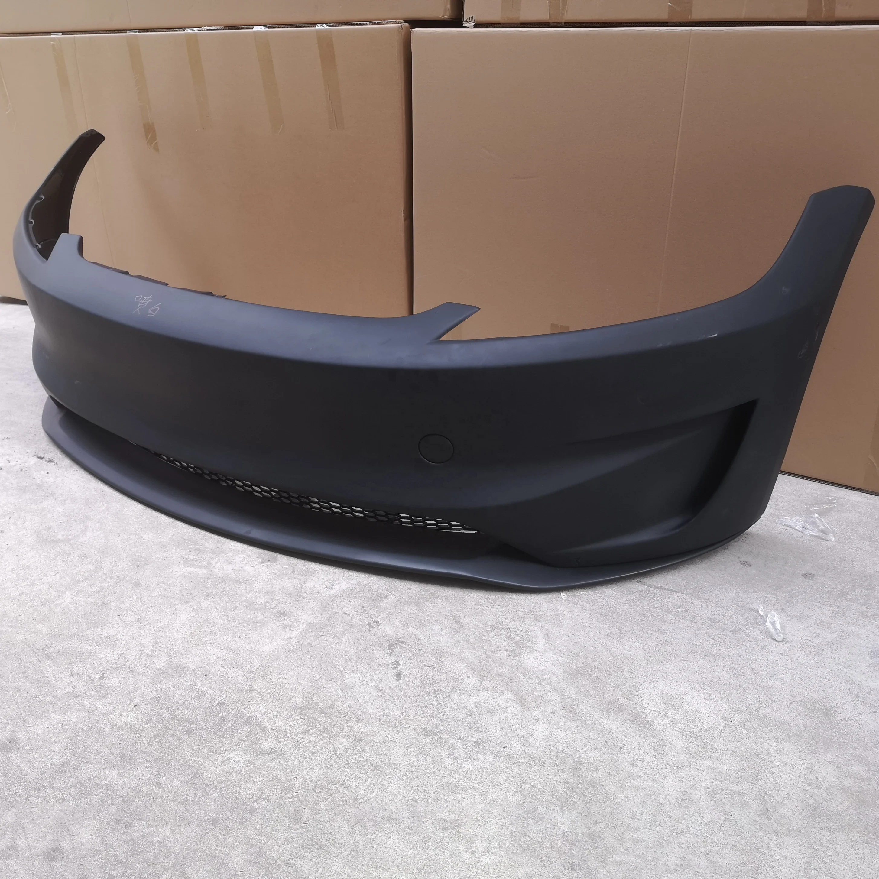 Creease New Design High Quality ABS Front Bumper Modification Accessories For  Model 3 Performance Model 3 Highland 2024