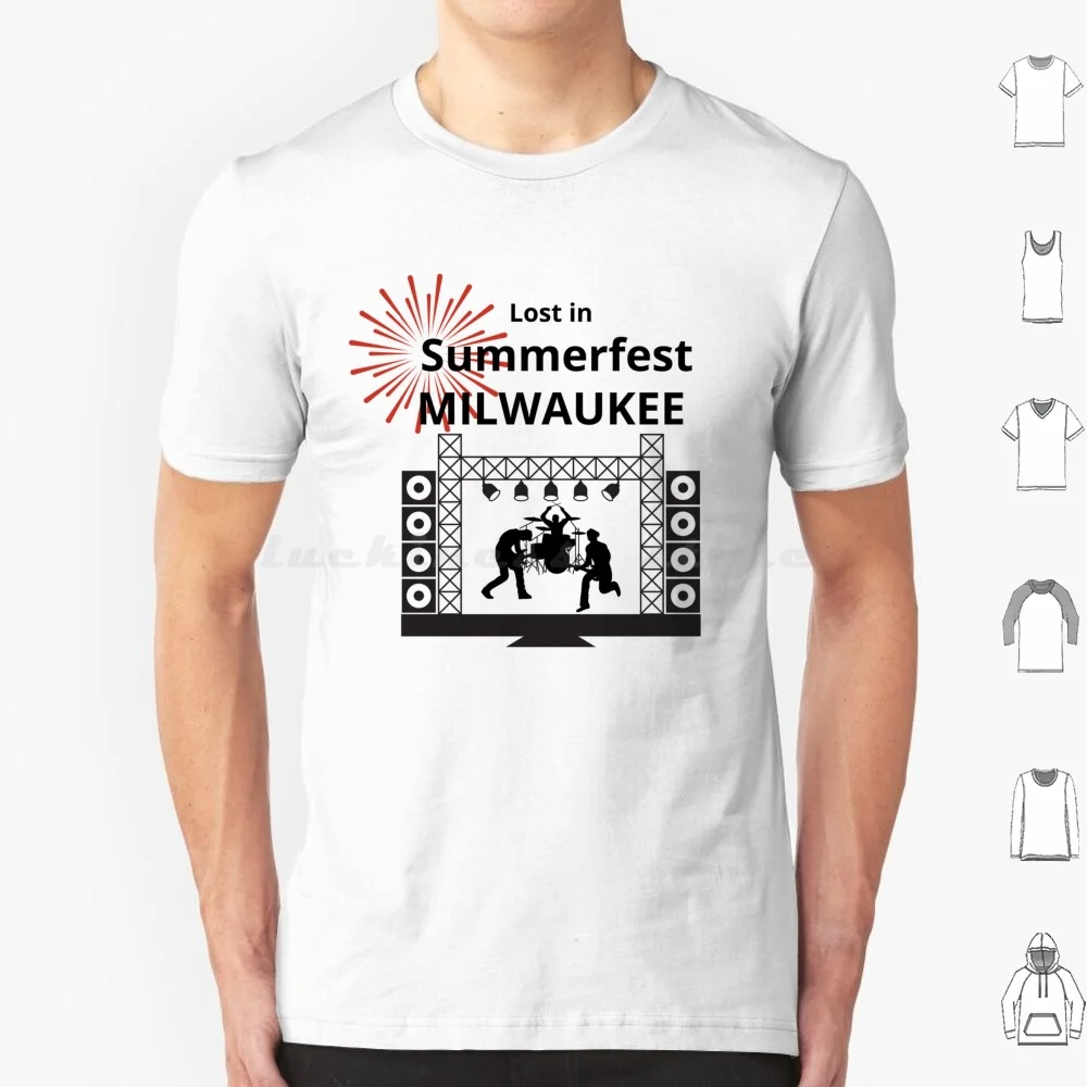 Summerfest T Shirt 6xl Cotton Cool Tee Summerfest Summer Summerfest 2024 Concert Tour Music Band Stuff Live Performance