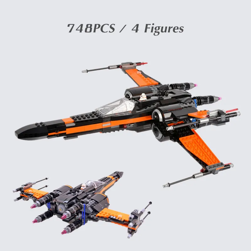 Technical Space STARS-MILITARY Spaceships Fighters Robot Droid GALAXY-WARS Model Building Block Brick Toys Kid Gift Christmas