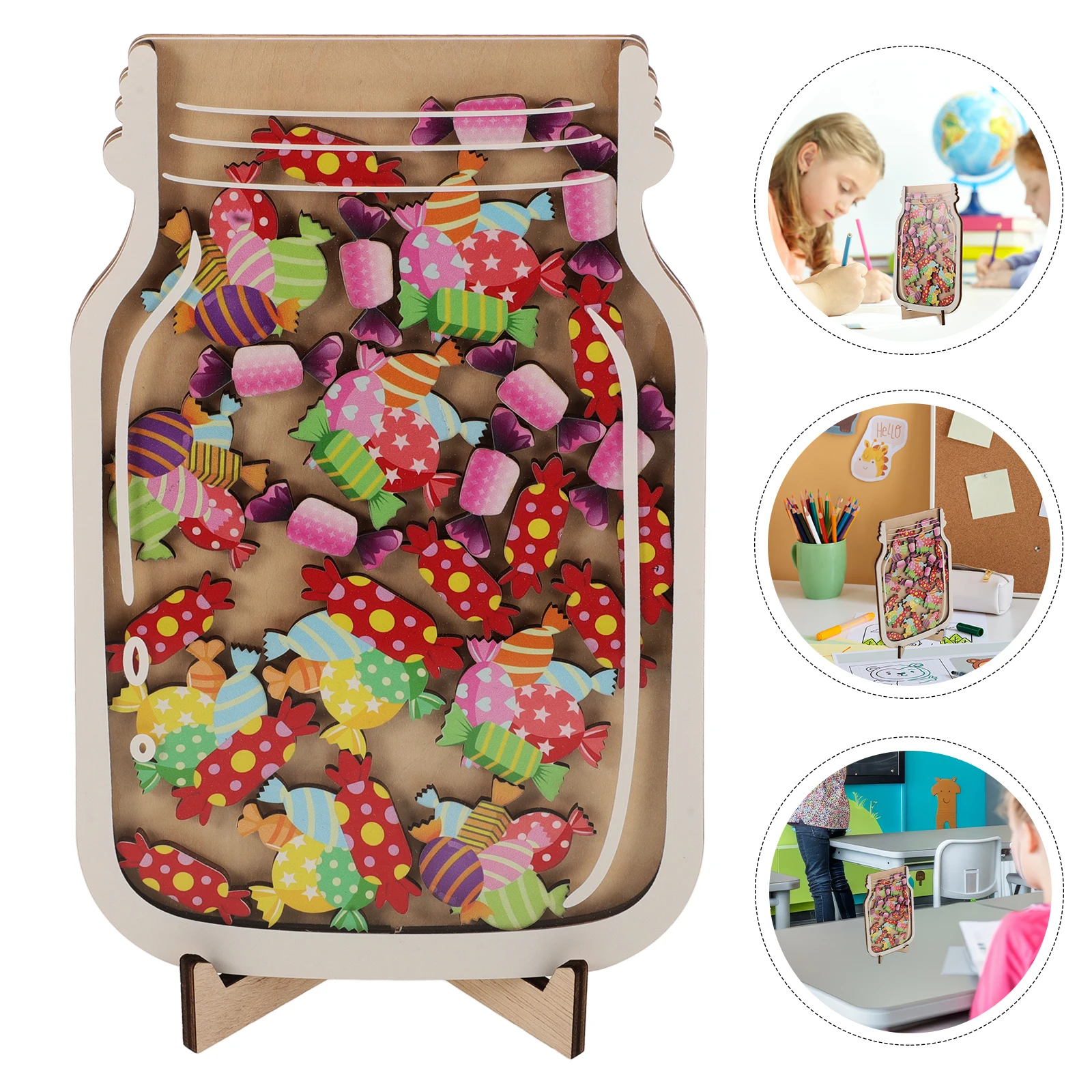 Reward Jar Kids Classroom Behavior System Potty Chart Sticker Chart Candy Catcher Responsibility Management Positive