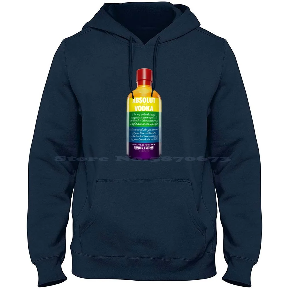 The Colorize 100% Pure Cotton Hoodie Tshirt Absolut Vodka Blue Absolut Vodka Absolut Vodka Absolut Vodka Absolut Vodka Logo