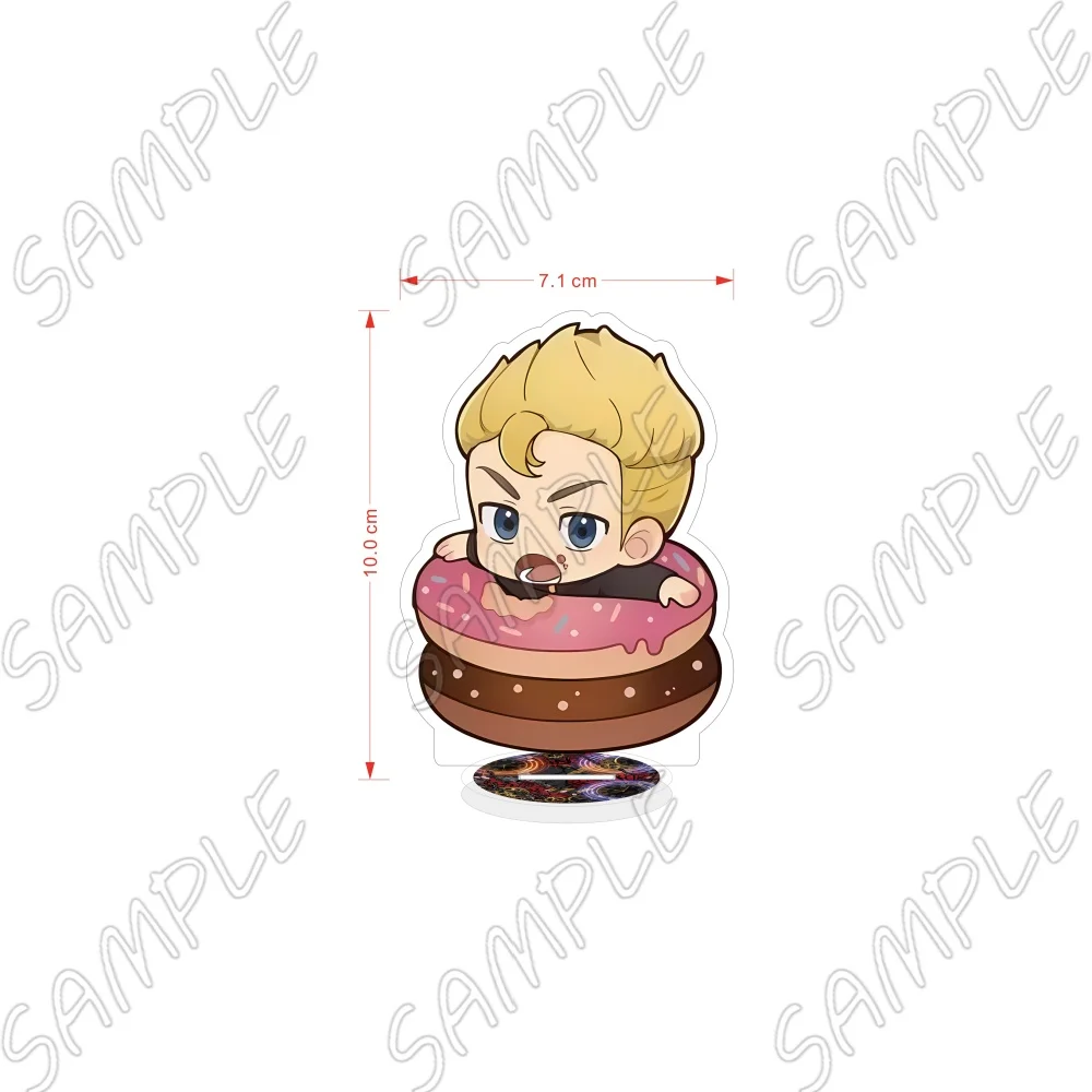 Anime Tokyo Revengers Acrylic Stand Keychain 10CM Q Version Dessert Manjiro Sano Mikey Takemichi Baji Desktop Decor Fan Gift