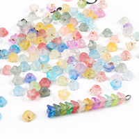 300pcs 3*6mm Multicolor Lily of The Valley Flower End Cap Beads For DIY Bracelet Jewelry Making Hairpin Material Accessories