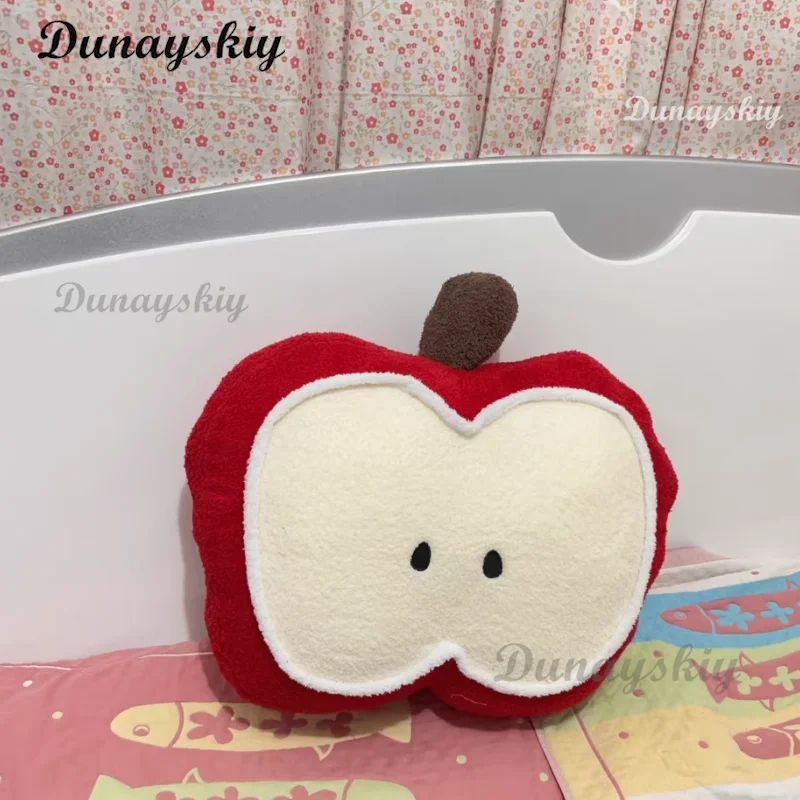 أنيمي لعبة الحب و Deepspace Caleb تأثيري أبل الشكل القطن بلوشي النوم الحصير طالب القيلولة الوسائد دمية الحشو