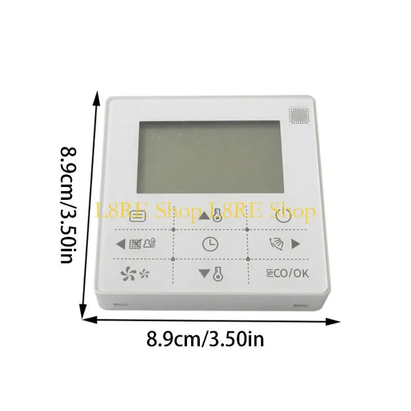 L8RE شاشات اللمس البلاستيكية وحدة تحكم تكييف الهواء لتعزيز الراحة الداخلية