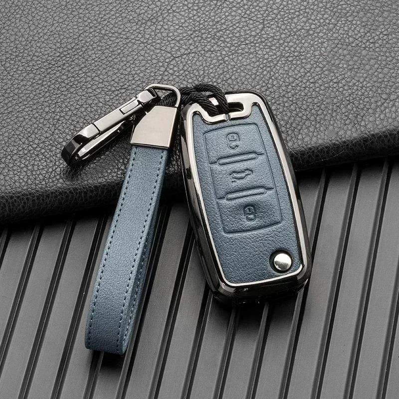 Car Key Case Cover Key Bag for Volkswagen VW Golf 3 4 5 6 Mk4 Mk6 Passat B5 B6 B7 B8 Cc Polo Tiguan Mk2 Touran Jetta 6 Bora Mk6