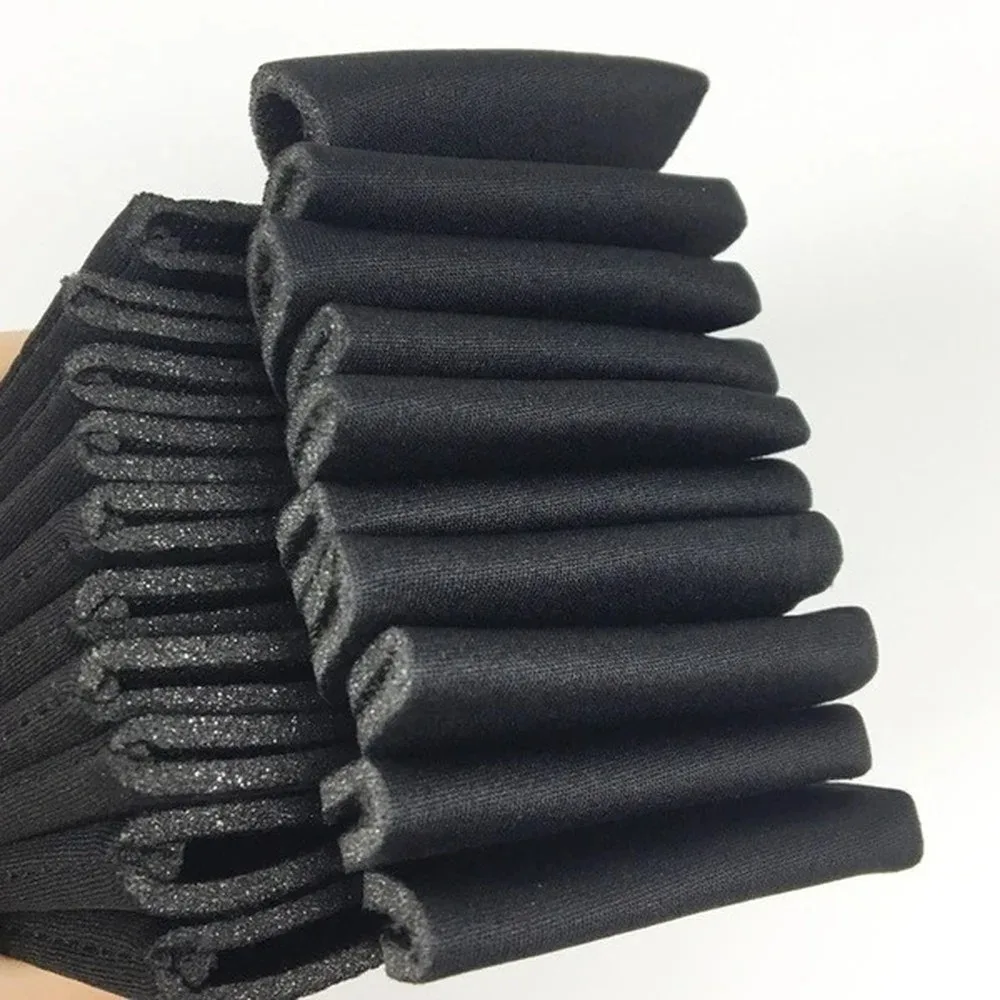 Foldable Elastic Beer Sleeves Neoprene Heat Insulated Cup Cover Solid Color Reusable Camping Soda Bottele Cover Cola