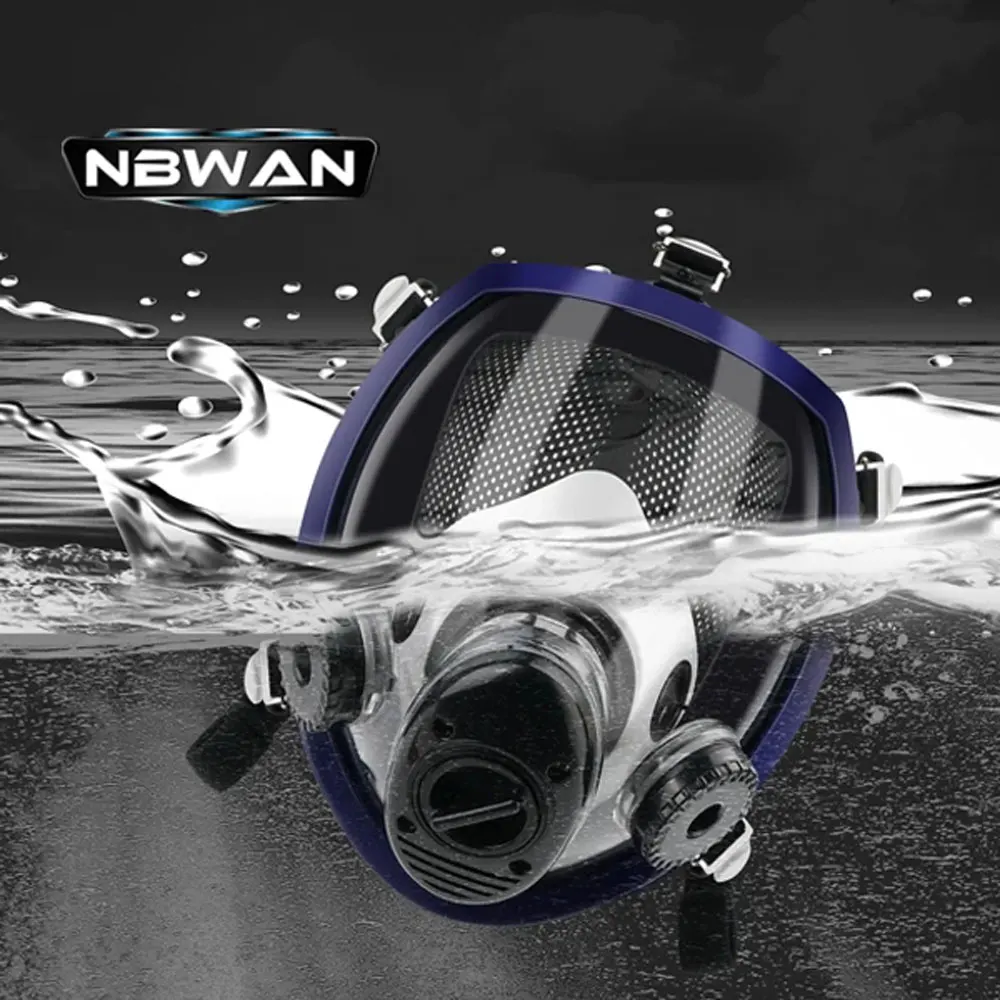 Volgelaatsmasker Gasmasker 40 mm actieve koolfilterbus Geschikt voor dampen Chemisch, spuitverf, tactisch-overleving
