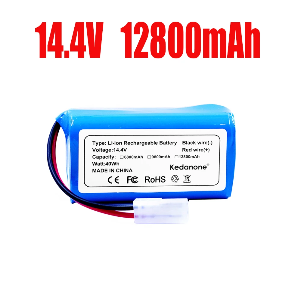 

Genuine 14.8V 12800mAh Li-ion Battery for Xiaomi G1 MI Robot Vacuum-Mop Essential MJSTG1 Robot Vacuum Cleaner 18650 Battery Pack