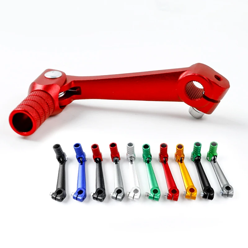 Складной алюминиевый рычаг переключения передач с ЧПУ, рычаг переключения передач, подходит для мотоциклов, велосипедов-внедорожников Kayo T2 T4 T4L