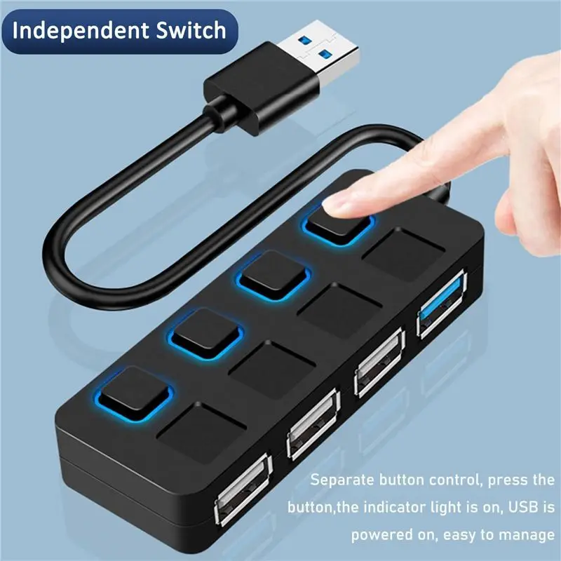 Hub USB 3.0 AAAE à 4 ports ave - Multi Port Usb Hub avis et prix