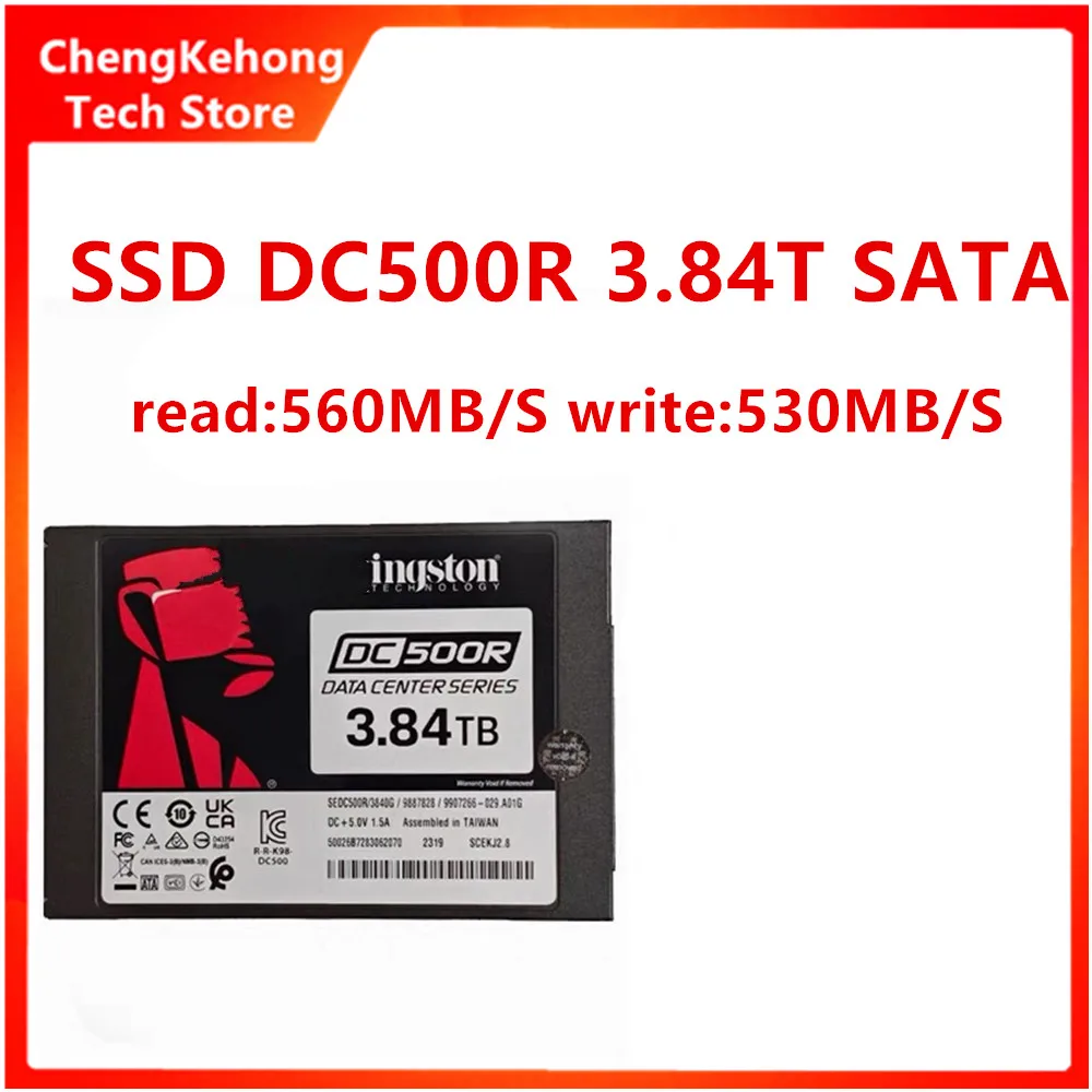 Novo para kingston dc600m 1.92t 3.84t 7.68t 2.5 polegadas sata3 empresa ssd servidor unidade de estado sólido original