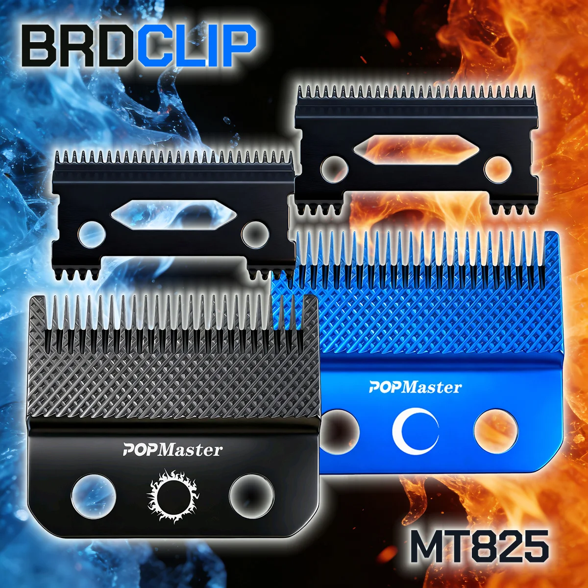 

BRDCLIP Новое покрытие POPMaster MT825 DLC для BRD106 NG-X1 V001 V003 MRD Замените лезвия профессиональной машинки для стрижки волос