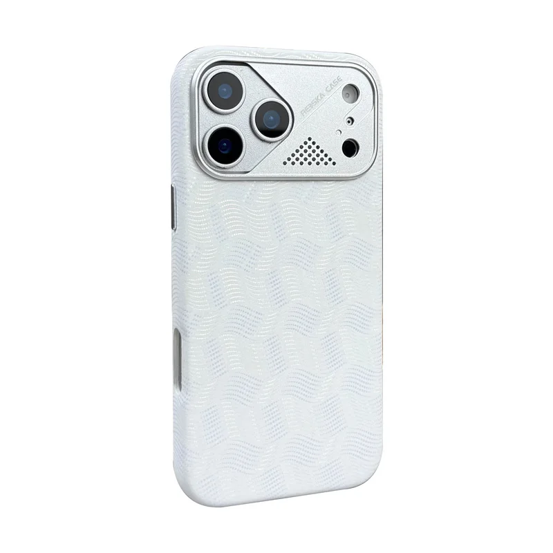 

Luxury Business PU Leather Magnetic Phone Case For iPhone 15 16 17 Pro Max Light Thin Magsafe Wireless Charge Shockproof Cover