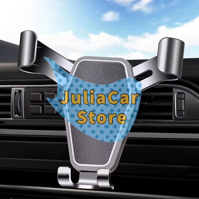 Suporte de telemóvel para carro, de alta qualidade, com sistema de fixação por gravidade, antiderrapante, universal e que permite o uso das mãos livre
