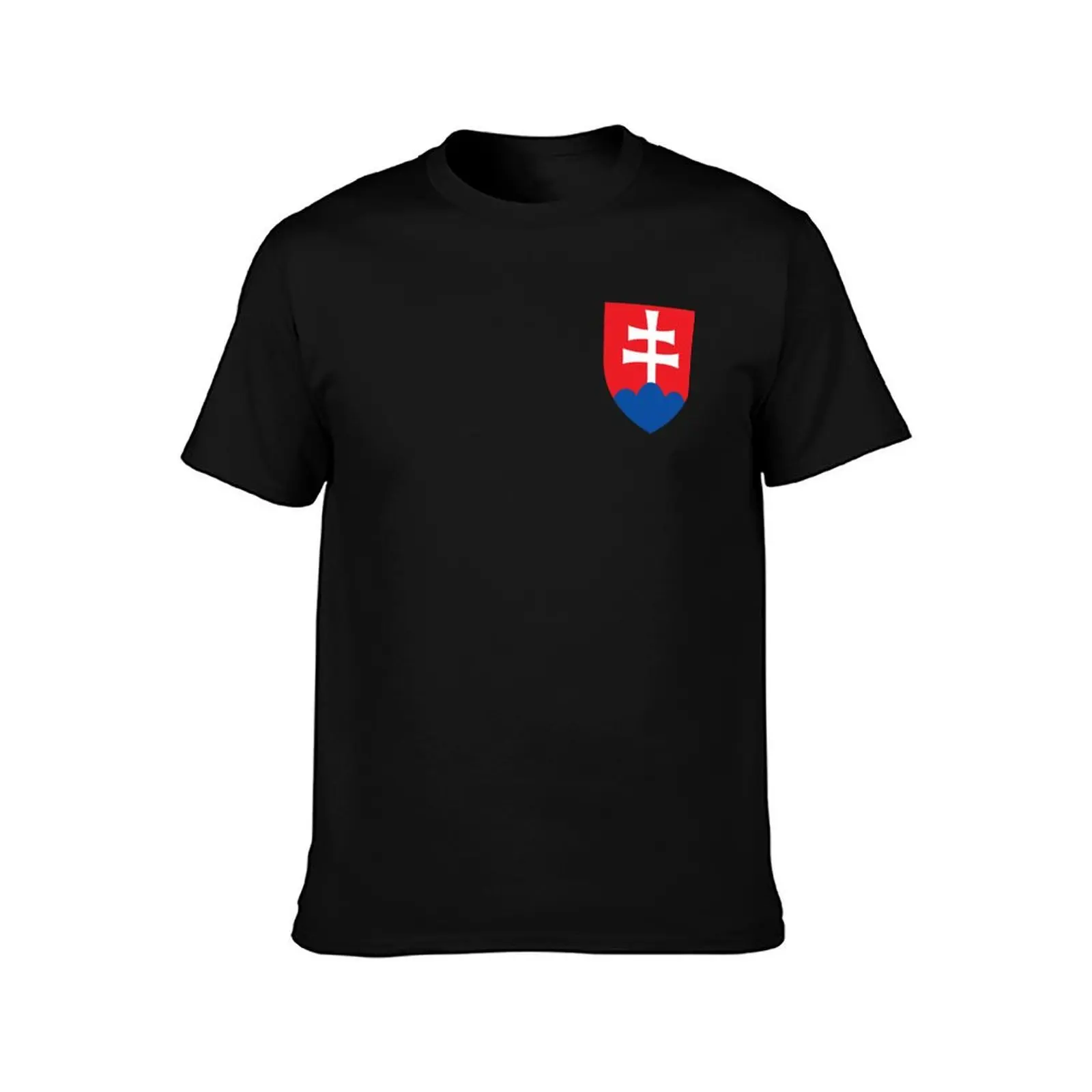 Slovakia coat of arms T-Shirt custom t shirt plain mens vintage t shirts