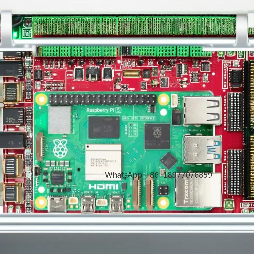 Raspberry Pi 5ta generación Pi5 Kit de placa de desarrollo Python programación Linux ordenador pequeño Raspberry